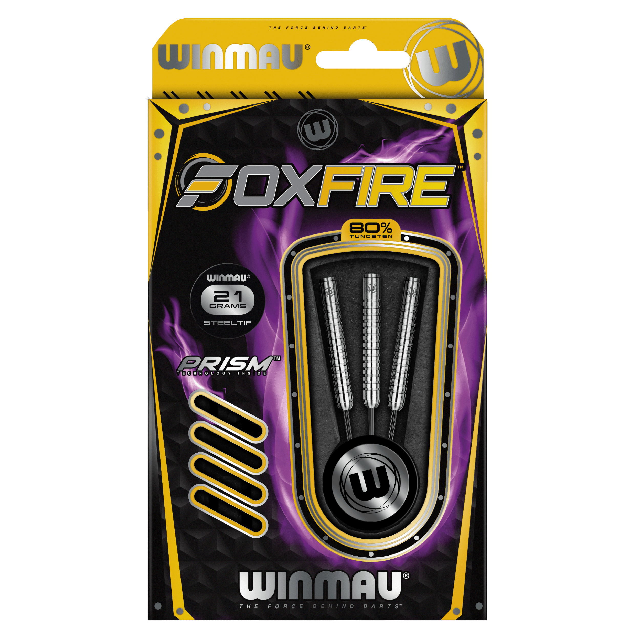 Winmau - Foxfire 80% V1 - Sada Steel Šípok - Direct Darts - 3