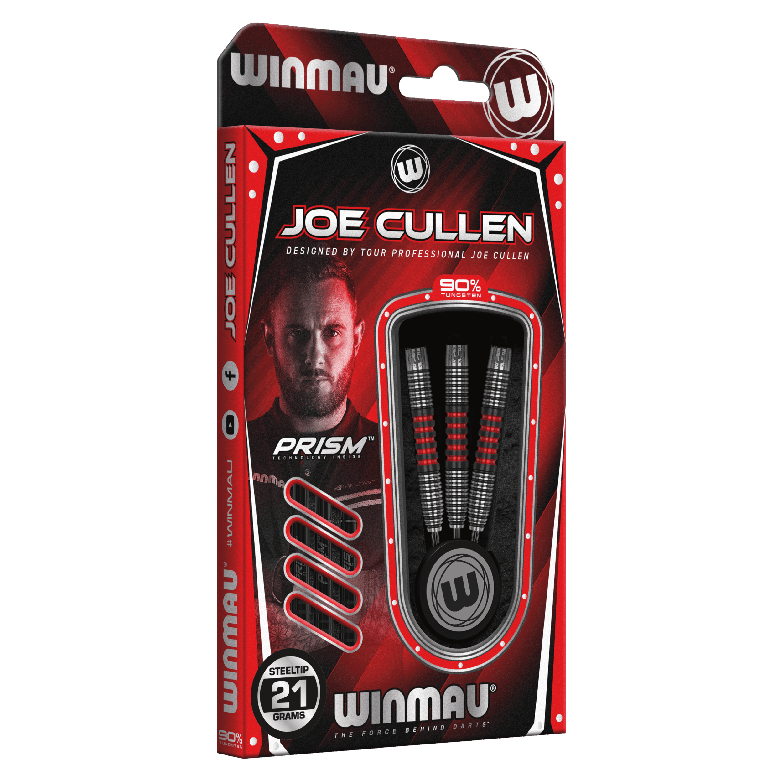 Winmau - Joe Cullen 90% - Sada Steel Šípok - Direct Darts - 3