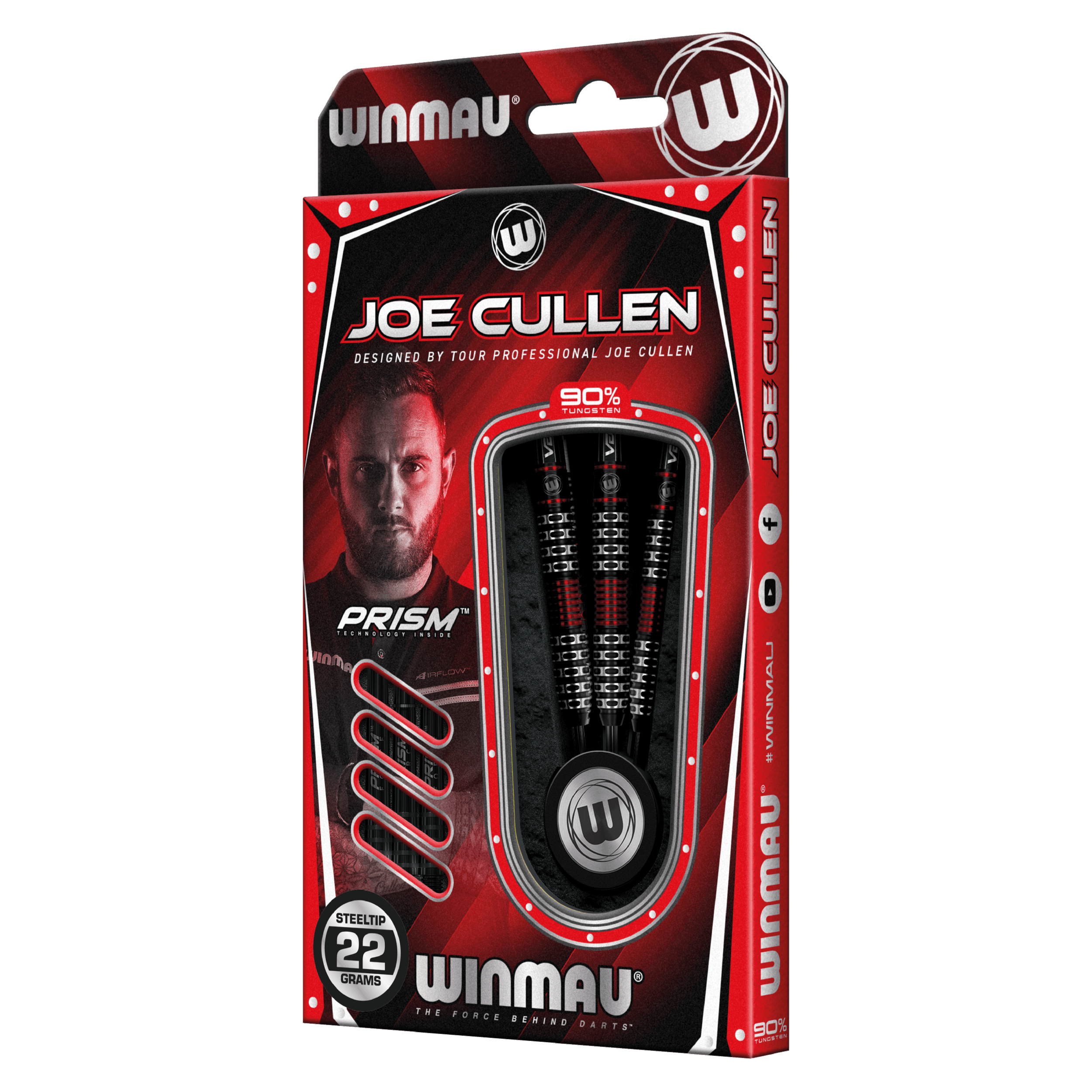 Winmau - Joe Cullen Special Edition 90% - Sada Steel Šípok - Direct Darts - 3