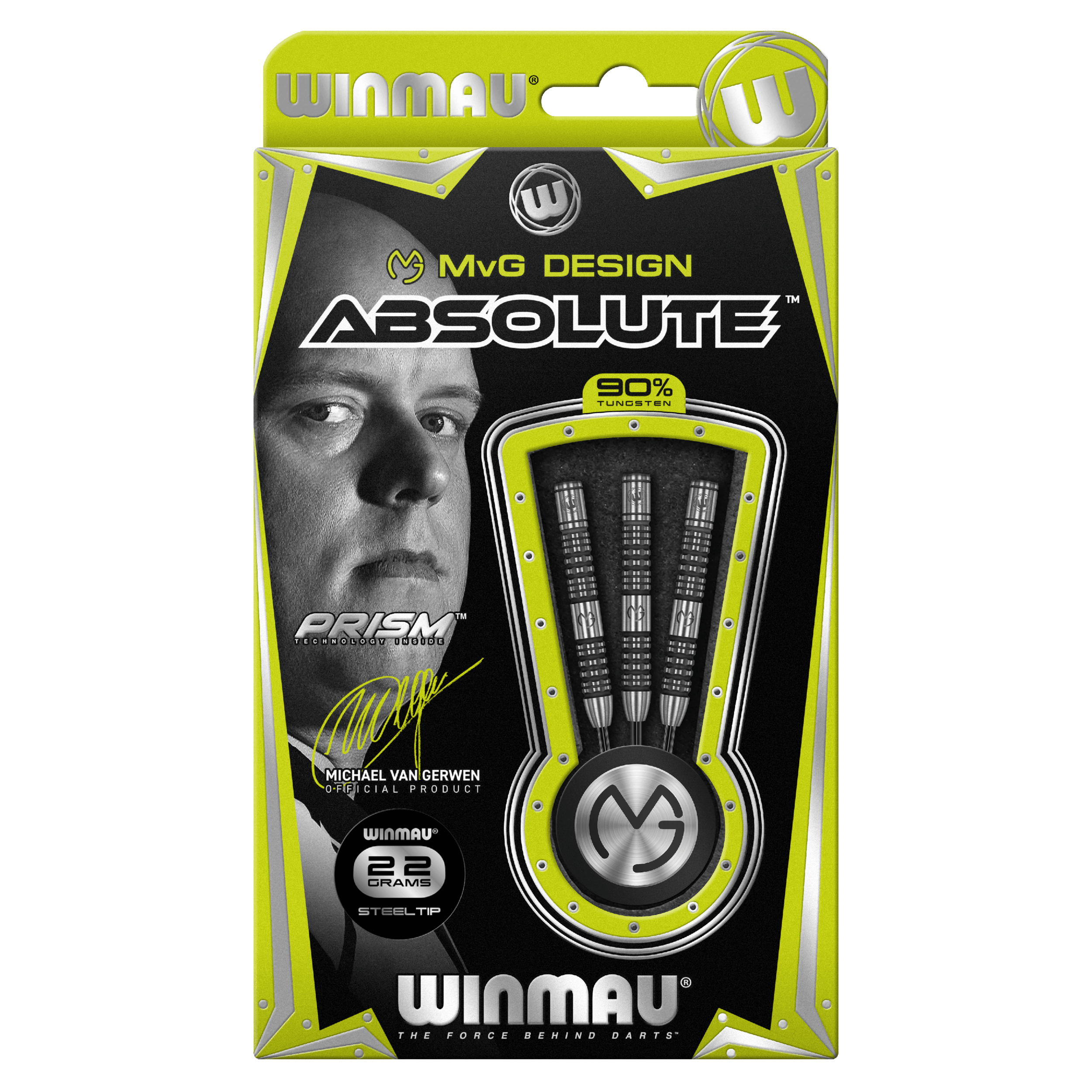 Winmau - Mvg Absolute 90% - Sada Steel Šípok - Direct Darts - 3