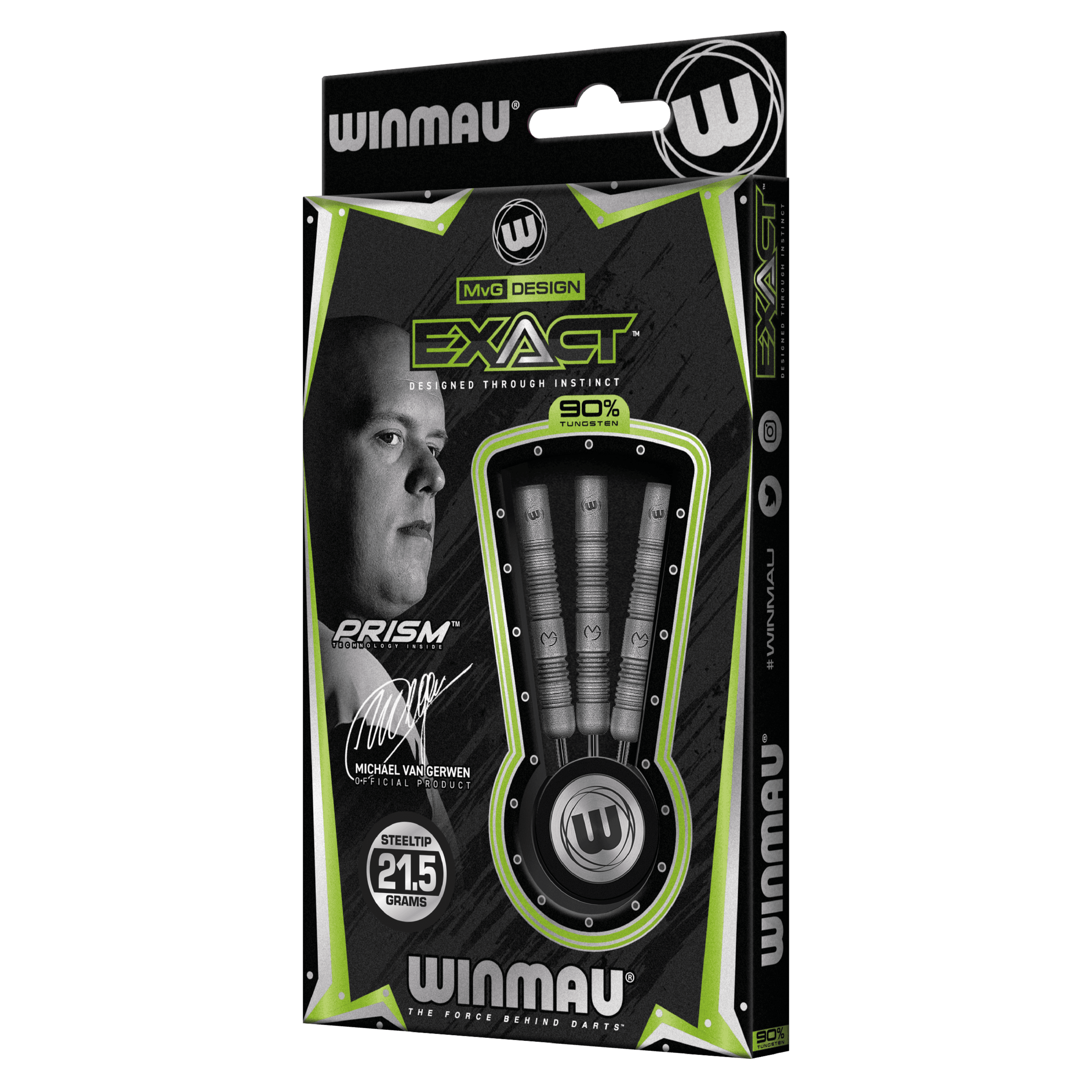 Winmau - Mvg Exact 90% - Sada Steel Šípok - Direct Darts - 3