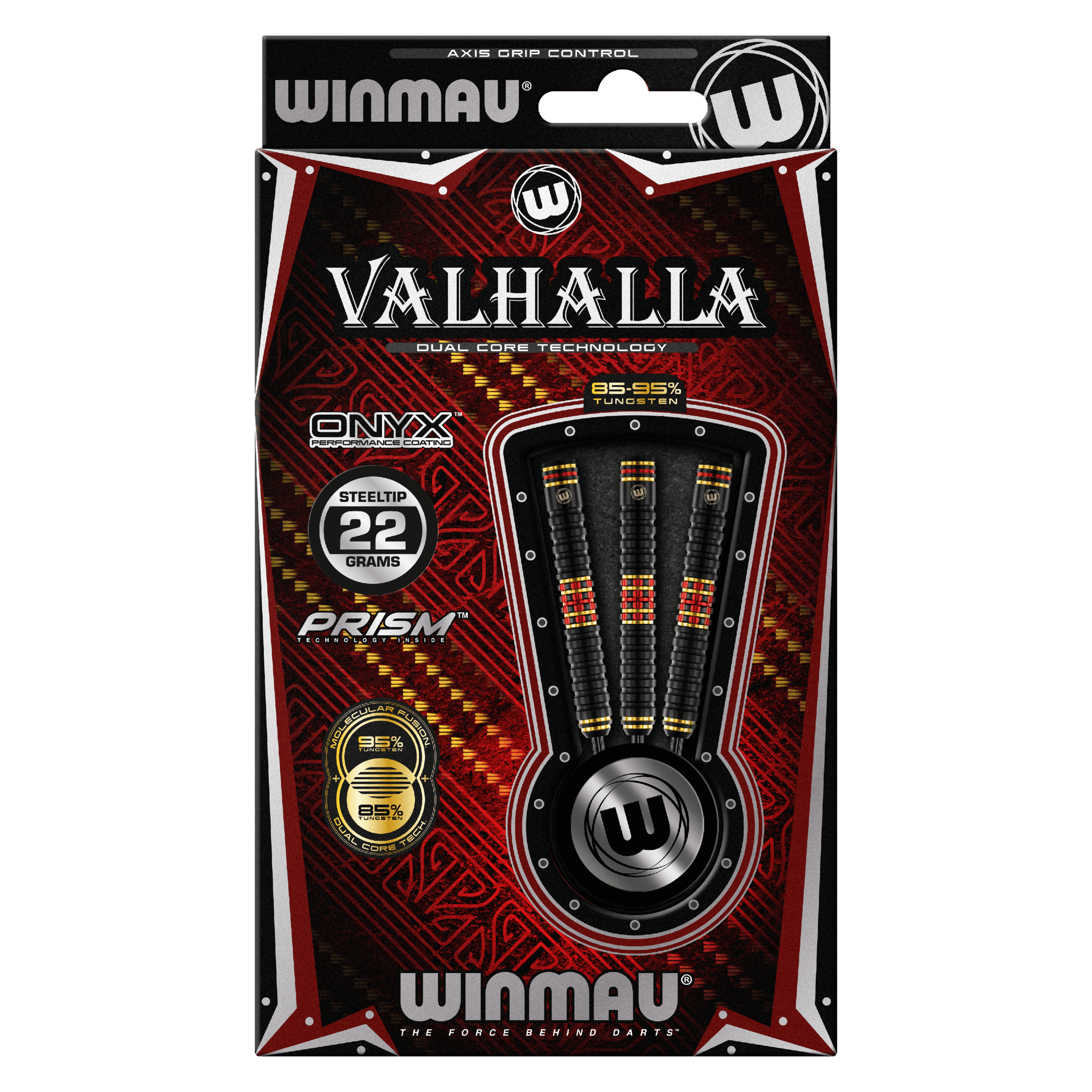 Winmau - Valhalla 95%/85% - Sada Steel Šípok - Direct Darts - 3