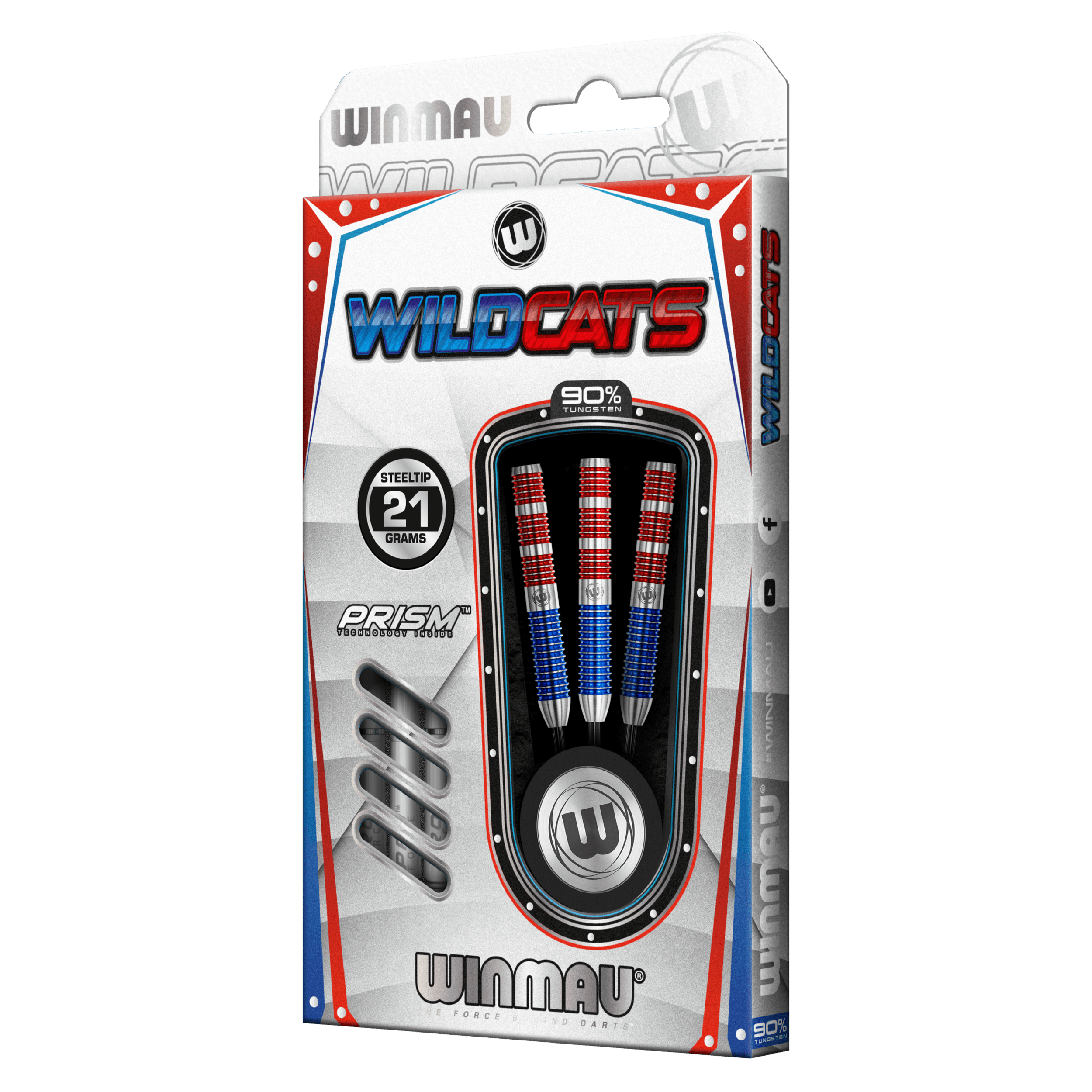 Winmau - Wildcats 90% - Sada Steel Šípok - Direct Darts - 3