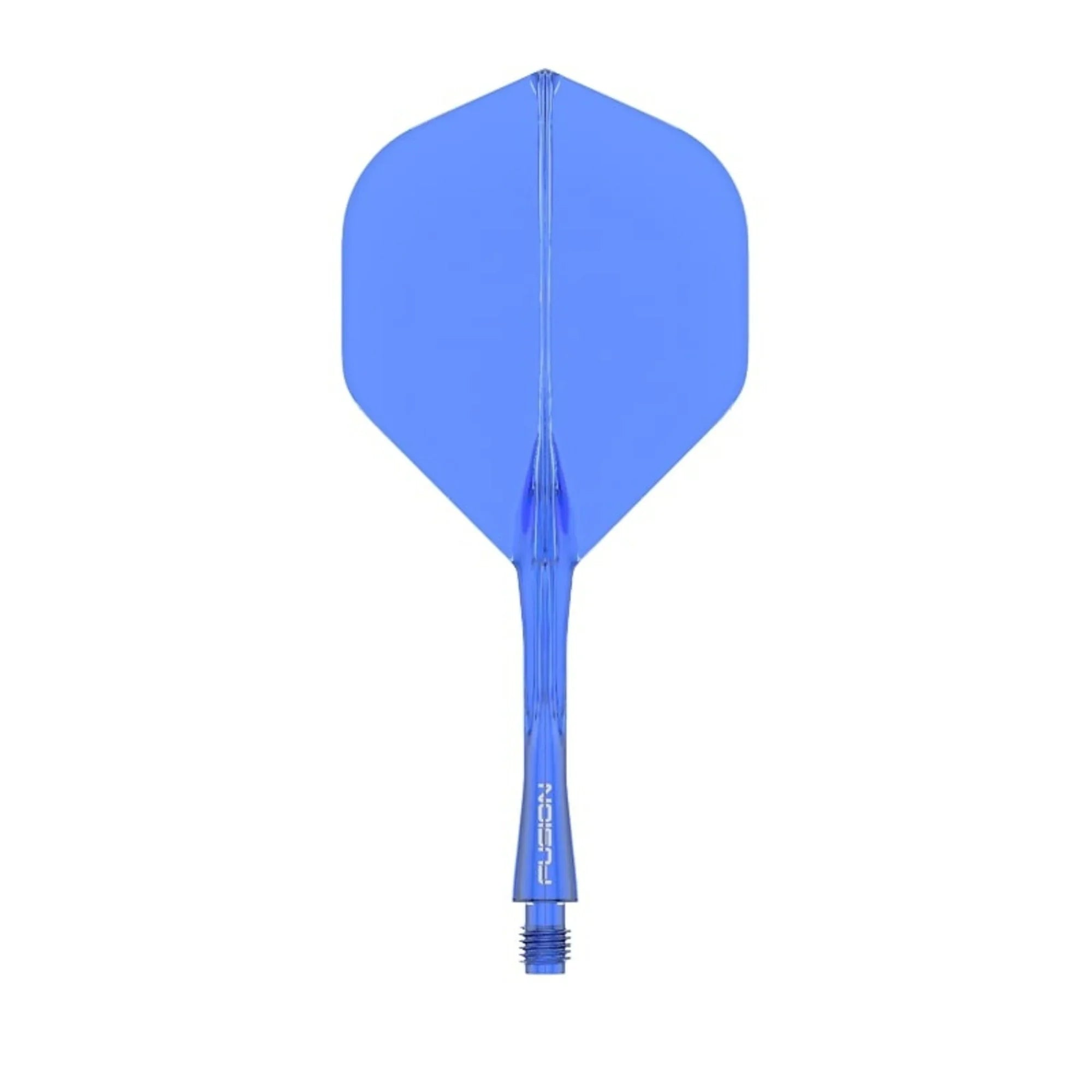 Winmau - Fusion - Azúrová Modrá - No2 - Jednodielny Násadka/Letky Na Šípky - Direct Darts - 3