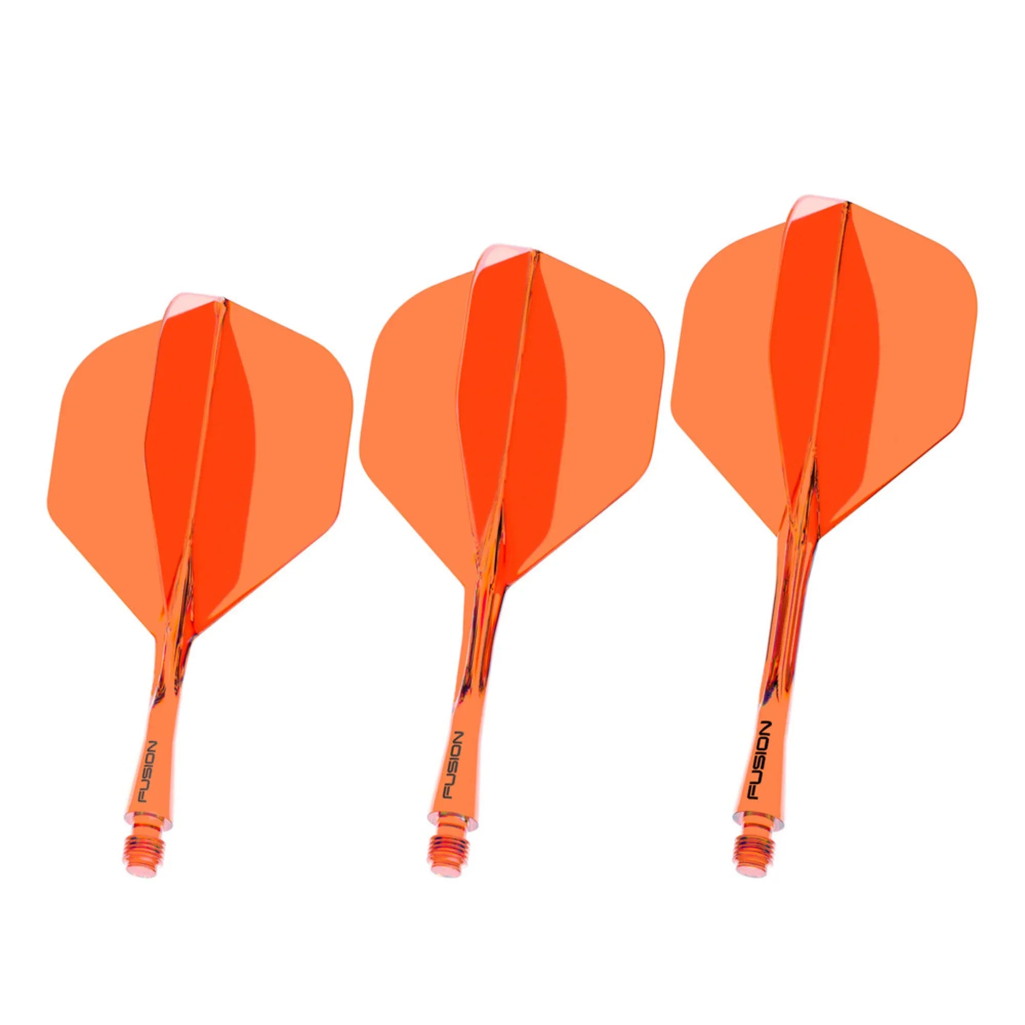 Winmau - Fusion - Oranžová - No2 - Jednodielny Násadka/Letky Na Šípky - Direct Darts - 2