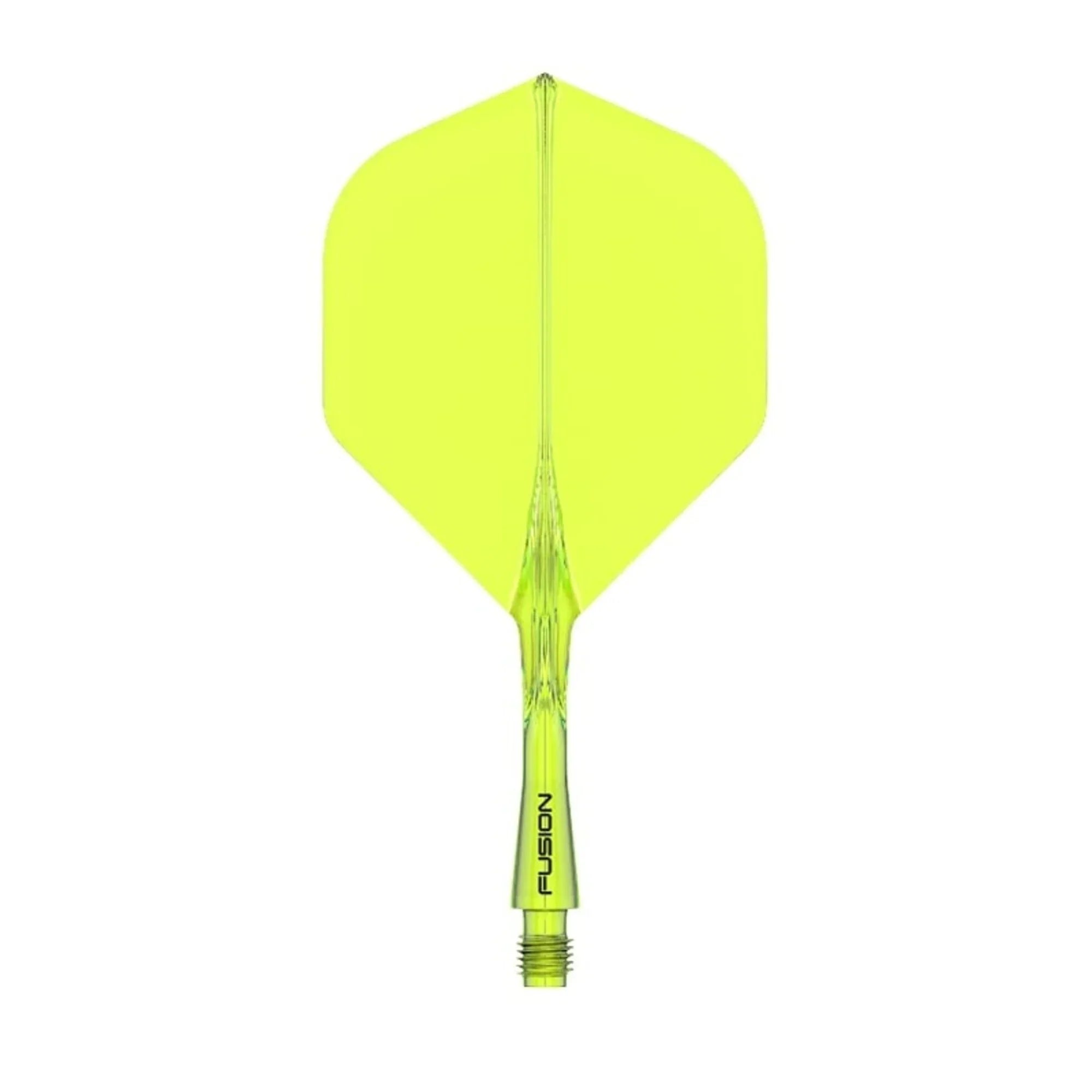 Winmau - Fusion - Žltá - No2 - Jednodielny Násadka/Letky Na Šípky - Direct Darts - 4