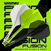 Winmau - Fusion - Žltá - No2 - Jednodielny Násadka/Letky Na Šípky - Direct Darts - 6