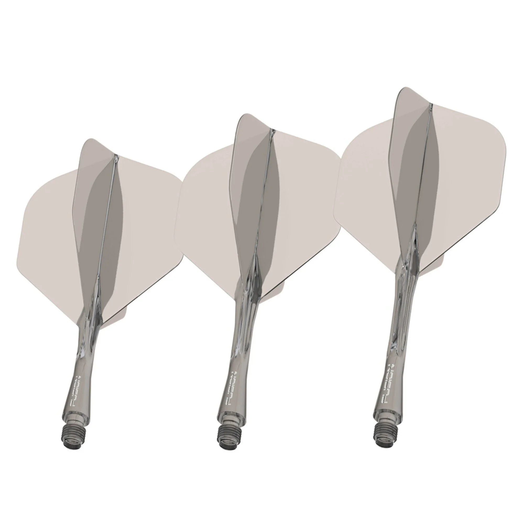 Winmau - Fusion - Sivá - No2 - Jednodielny Násadka/Letky Na Šípky - Direct Darts - 2