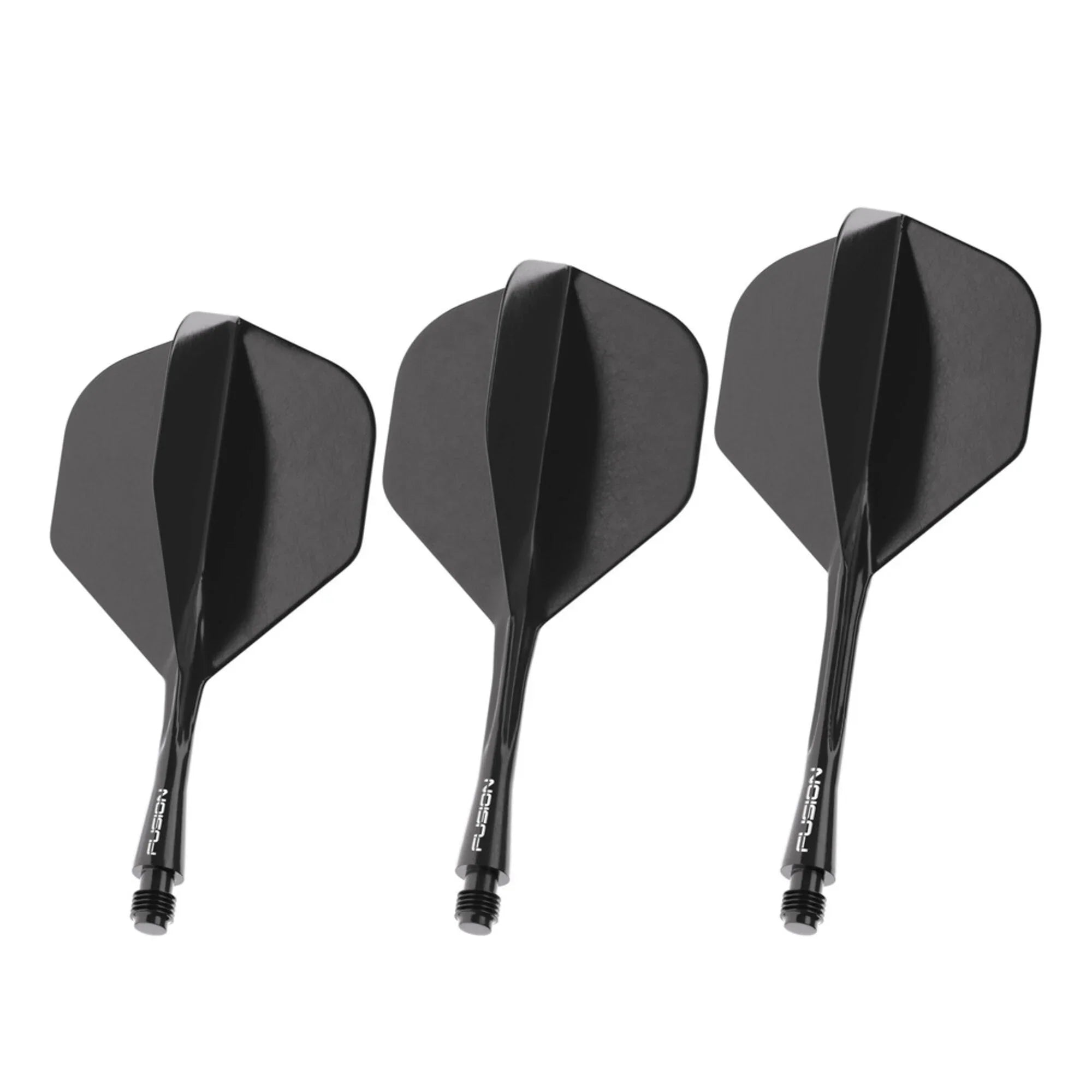 Winmau - Fusion - Čierna - No2 - Jednodielny Násadka/Letky Na Šípky - Direct Darts - 2