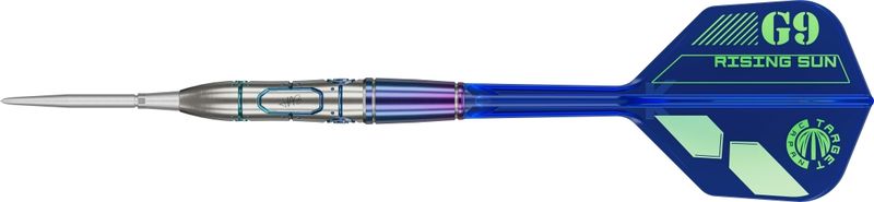 Target Japan - Rising Sun G9 No Groove - 95% - Sada Steel Šípok - Direct Darts - 2