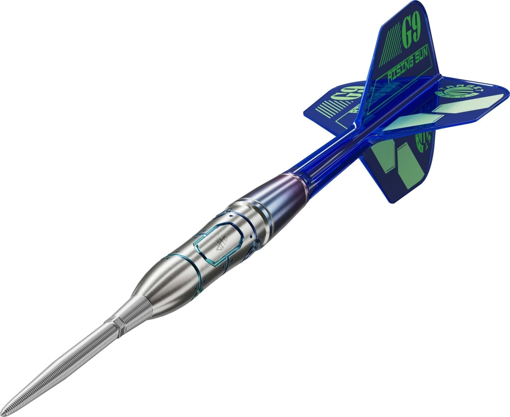 Target Japan - Rising Sun G9 No Groove - 95% - Sada Steel Šípok - Direct Darts - 1