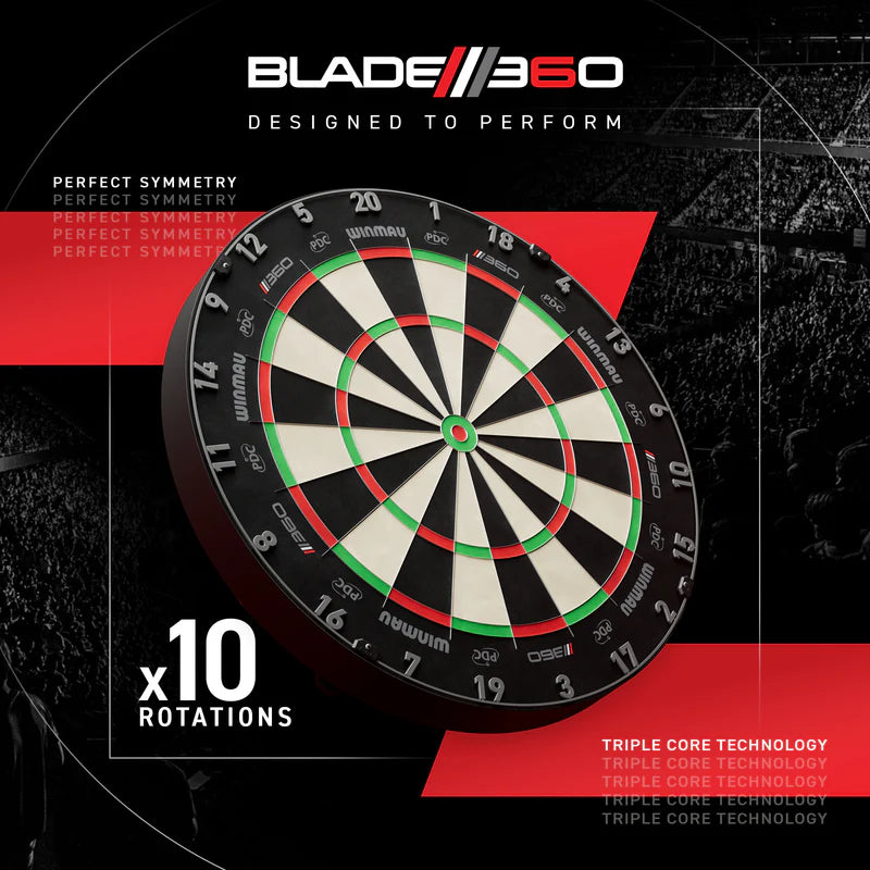 WINMAU - BLADE 360 - SISALOVÝ TERČ NA ŠÍPKY