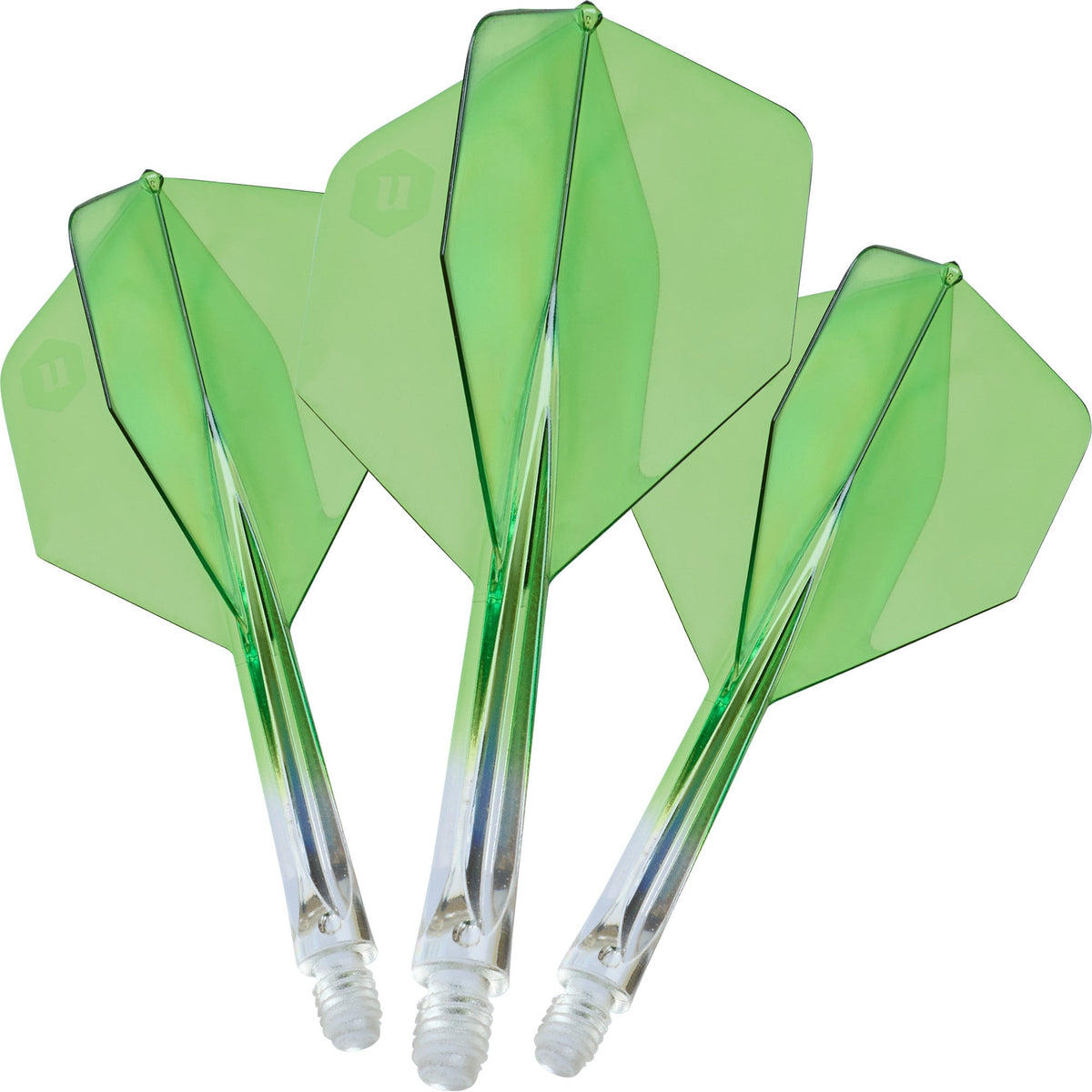 Unicorn - Forge   Two-Tone Clr & Grn - Plus - Šípky Letky/Násadky - Direct Darts - 1