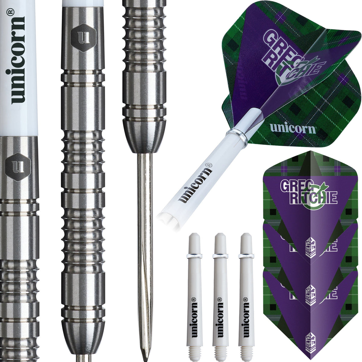 Unicorn - Greg Ritchie - 95% - Steel Šipky - Direct Darts - 1