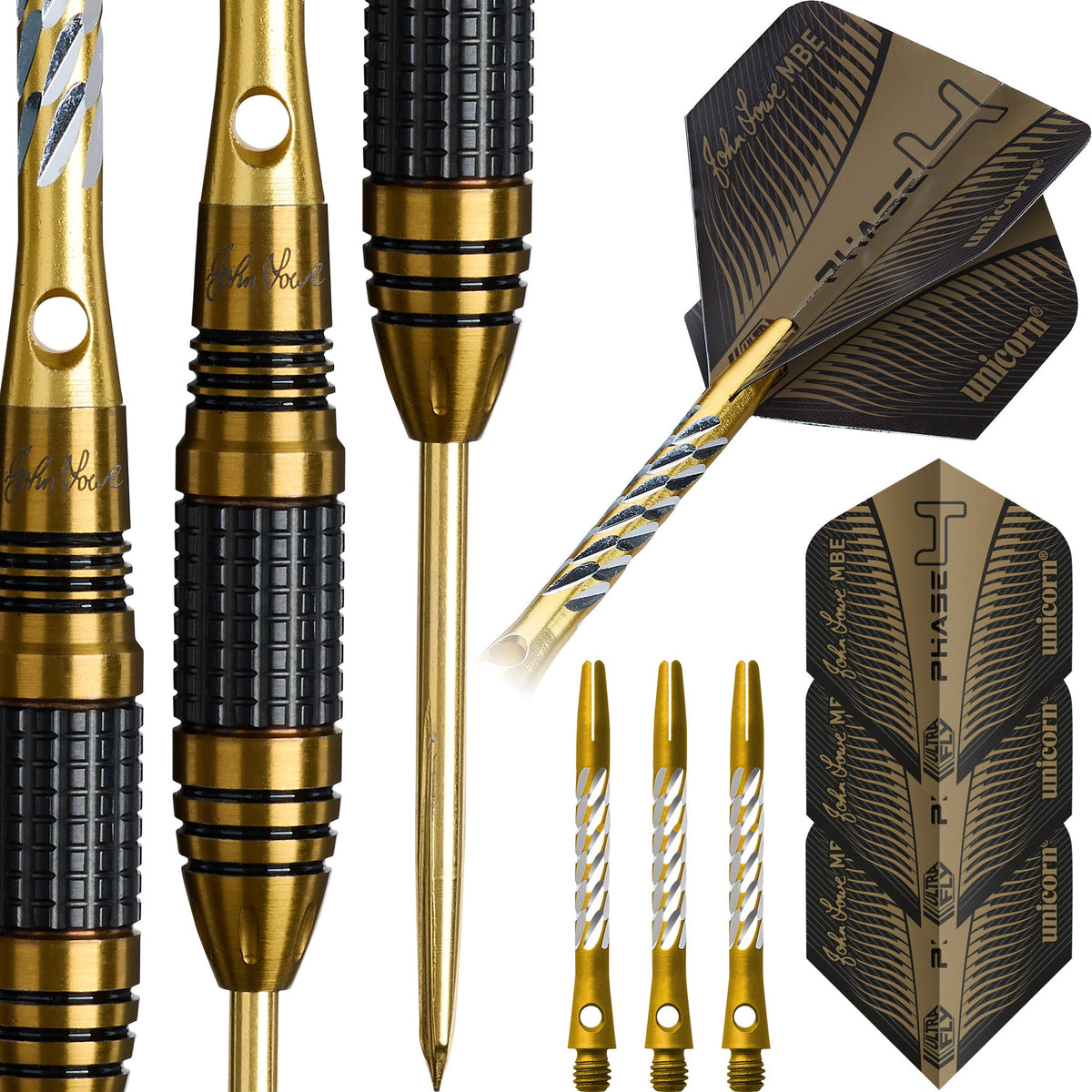 Unicorn - W/C John Lowe Phase 4 - 90% - Steel Šipky - Direct Darts - 1