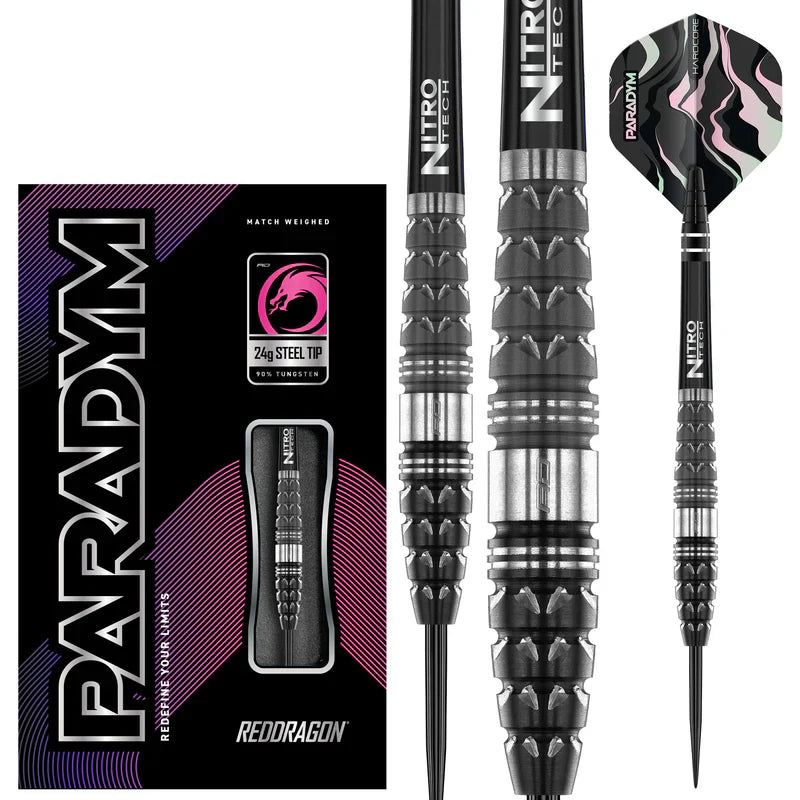 Red Dragon - Paradym - Torpedo 90% - Sada Steel Šípok - Direct Darts - 2
