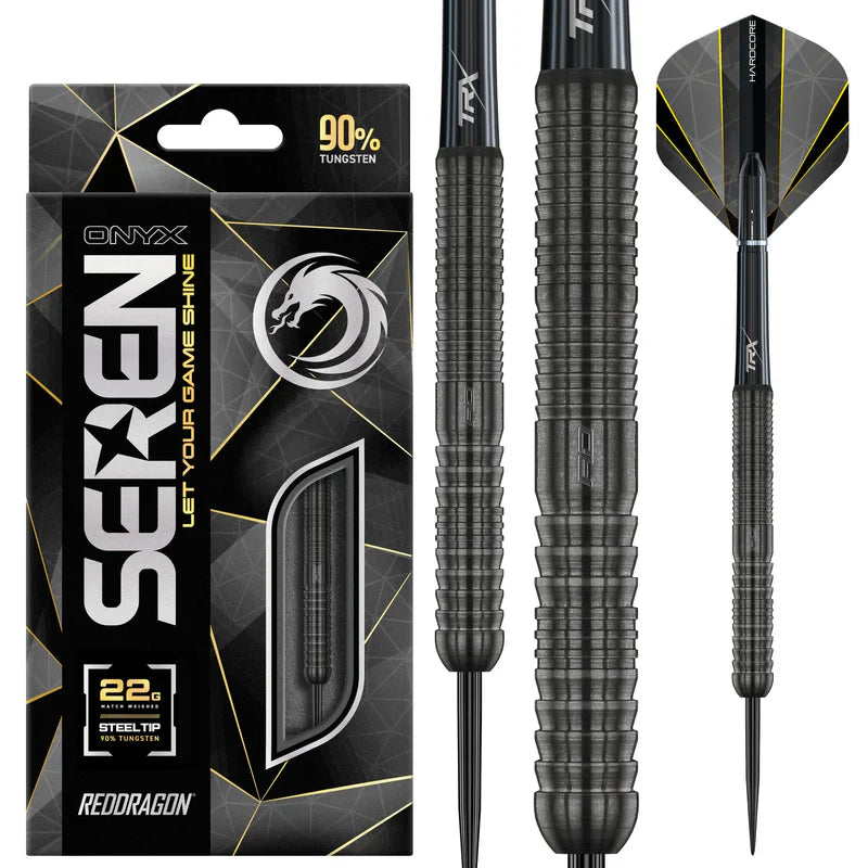 Red Dragon - Seren 1 Onyx 90% - Sada Steel Šípok - Direct Darts - 2