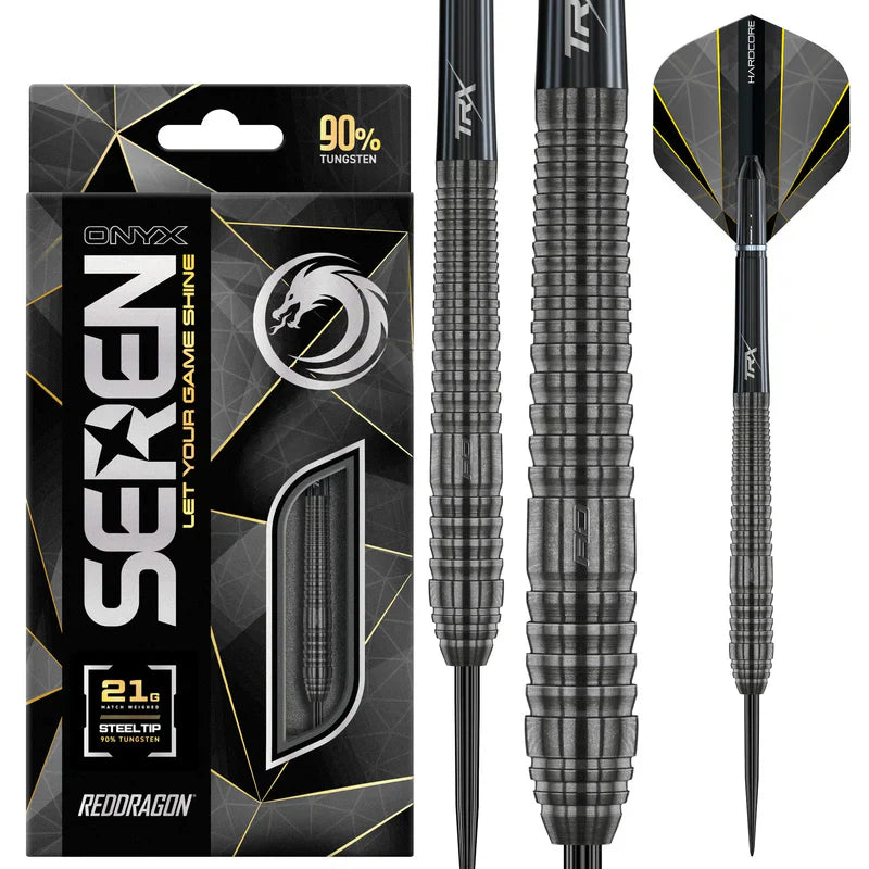 Red Dragon - Seren 2 Onyx 90% - Sada Steel Šípok - Direct Darts - 2