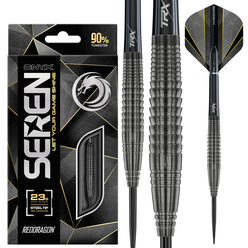 Red Dragon - Seren 4 Onyx 90% - Sada Steel Šípok - Direct Darts - 2