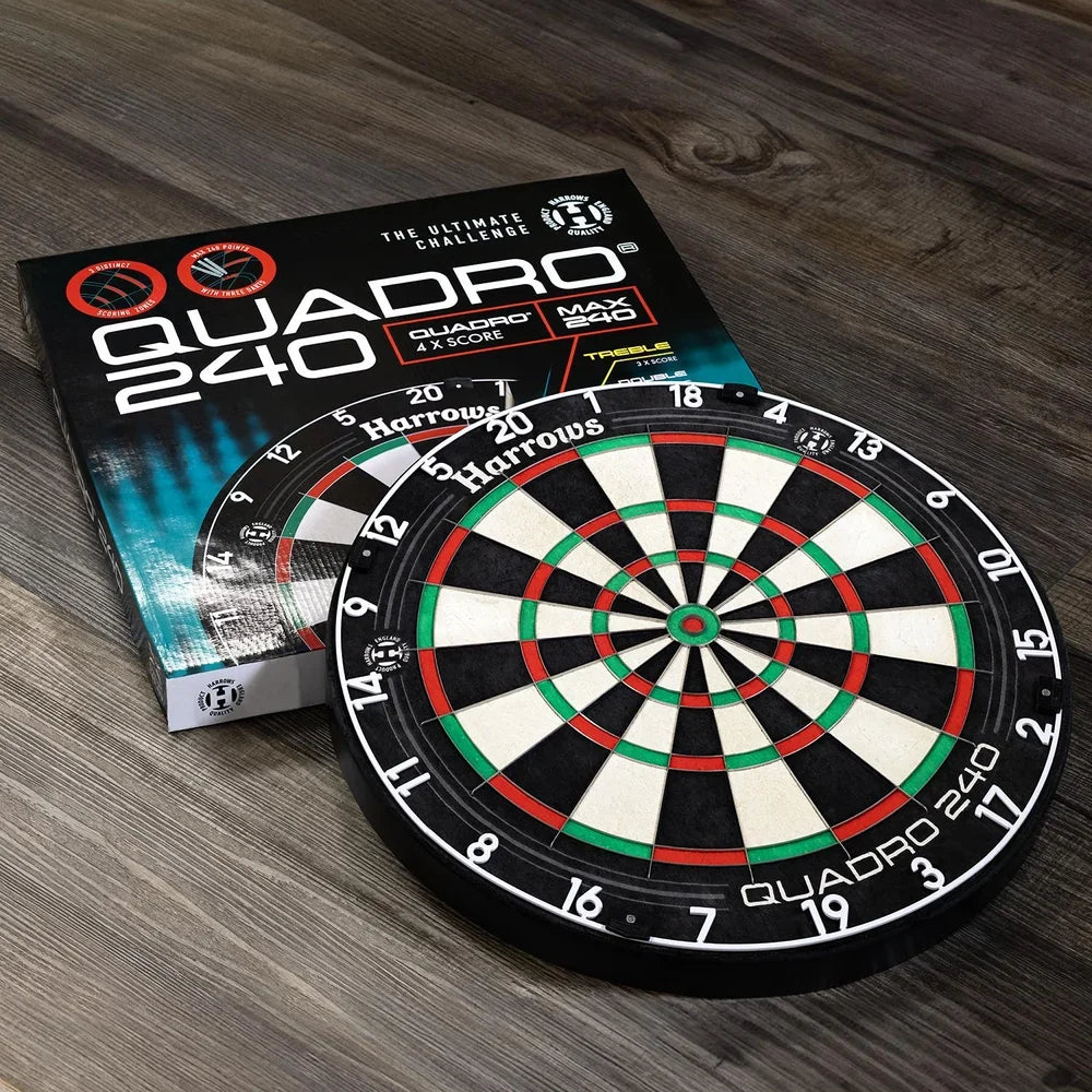 Harrows - Quadro 240 - Sisalový Terč Na Šípky - Direct Darts - 9