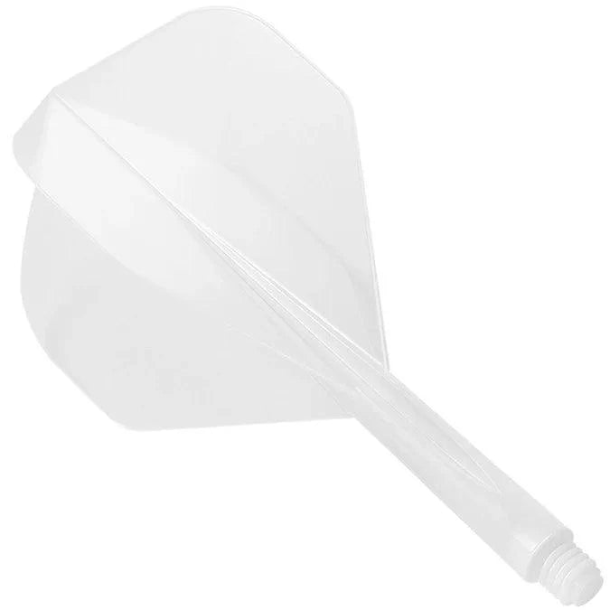 Condor - Zero Stress - Plain - Priehľadná - No2 - Jednodielny Násadka/Letky Na Šípky - Direct Darts - 1