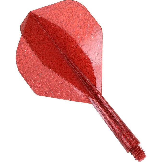 Condor - Zero Stress - Glitter - Červená - No2 - Jednodielny Násadka/Letky Na Šípky - Direct Darts - 1