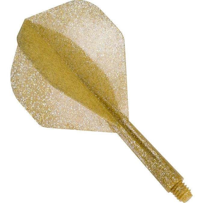 Condor - Zero Stress - Glitter - Zlatá - No6 - Jednodielny Násadka/Letky Na Šípky - Direct Darts - 1