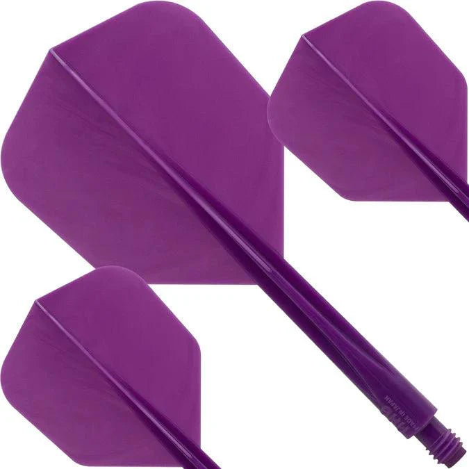 Condor - Axe - Fialová - No6 - Jednodielny Násadka/Letky Na Šípky - Direct Darts - 2