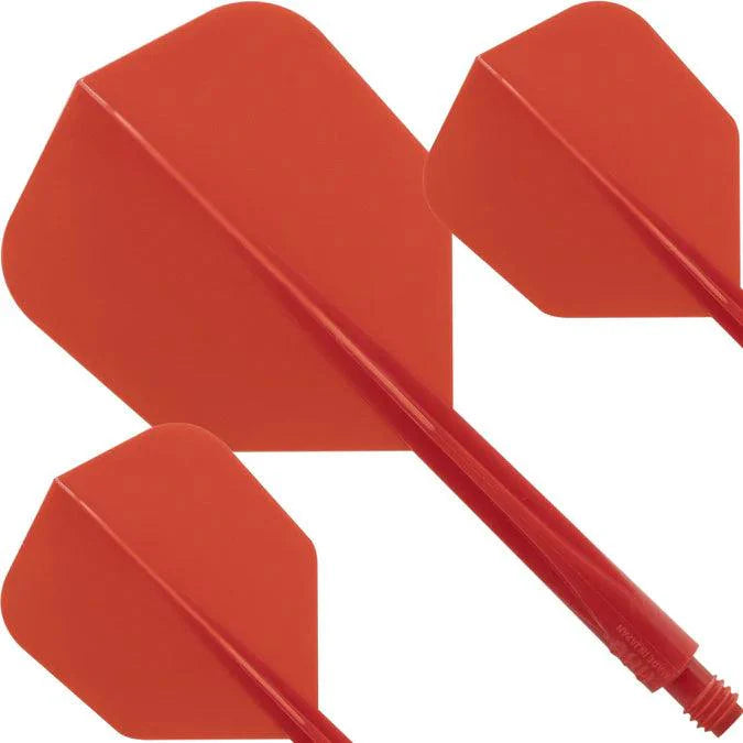 Condor - Axe - Červená - No6 - Jednodielny Násadka/Letky Na Šípky - Direct Darts - 2