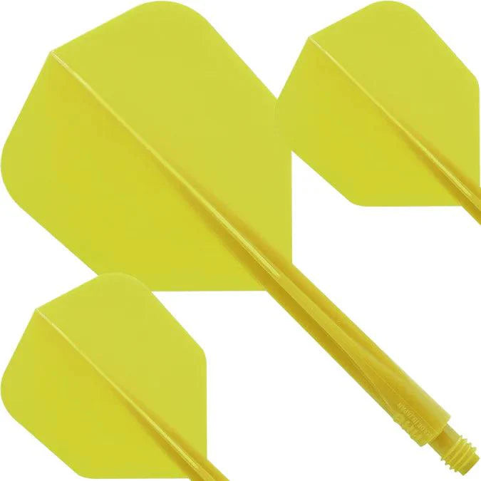 Condor - Axe - Žltá - No6 - Jednodielny Násadka/Letky Na Šípky - Direct Darts - 2
