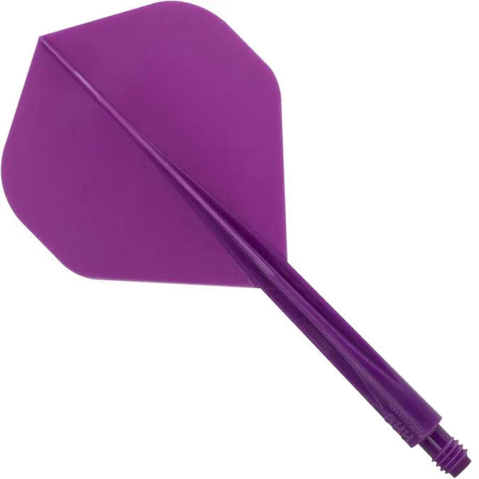 Condor - Axe - Fialová - No2 - Jednodielny Násadka/Letky Na Šípky - Direct Darts - 1