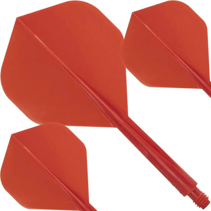 Condor - Axe - Červená - No2 - Jednodielny Násadka/Letky Na Šípky - Direct Darts - 2