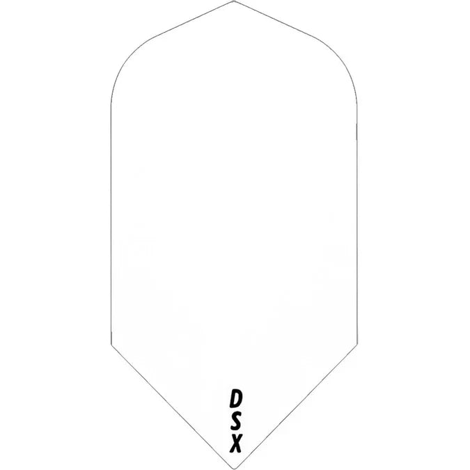 Designa - Dsx100 - Biela - Slim - 100 Mikrón - Letky Na Šípky - Direct Darts - 1