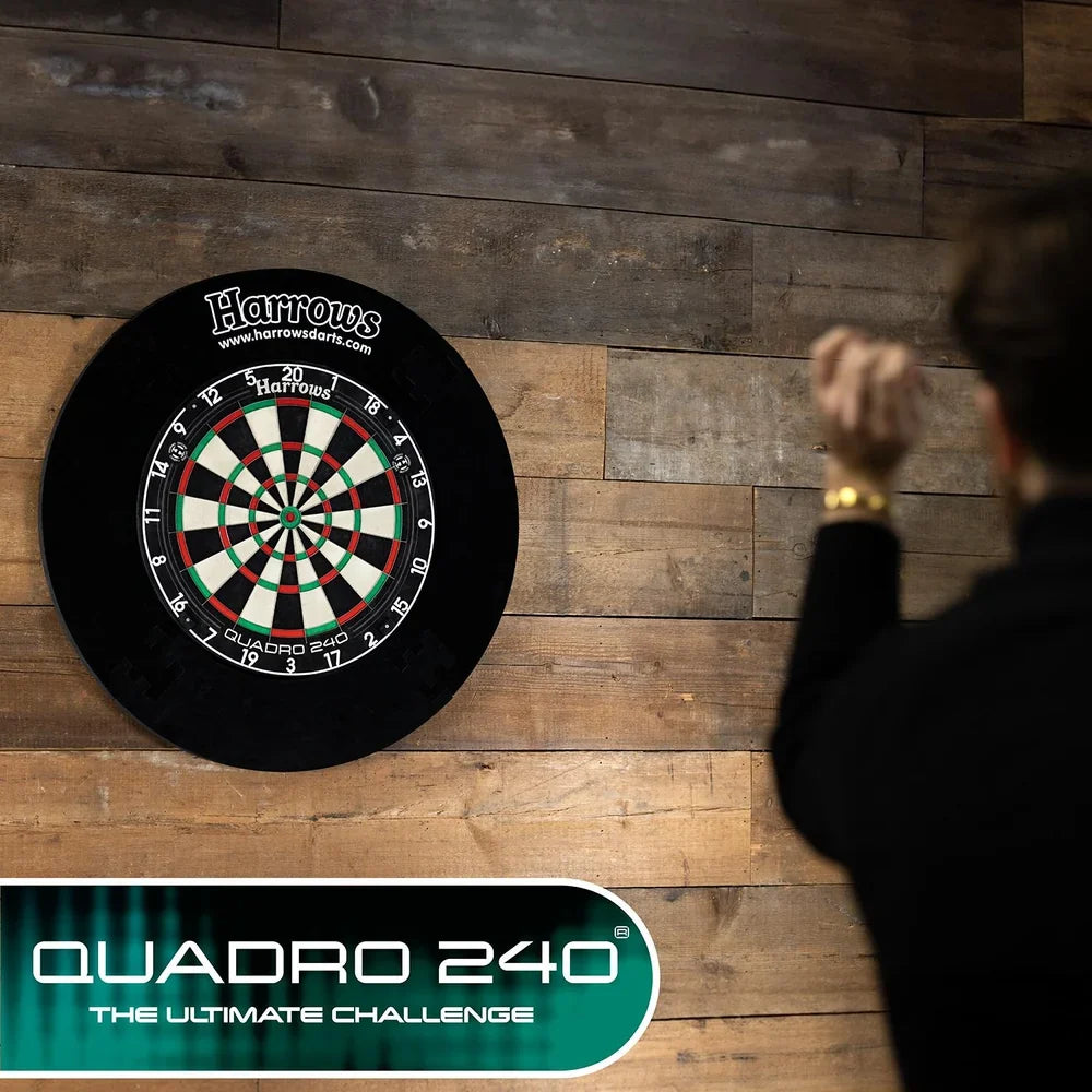Harrows - Quadro 240 - Sisalový Terč Na Šípky - Direct Darts - 7