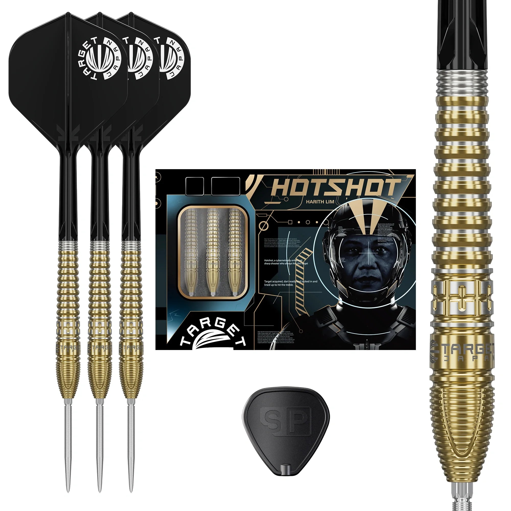 Target Japan - Prime Series Hot Shot Gen3 - 90% - Steel Šípky - Direct Darts - 1