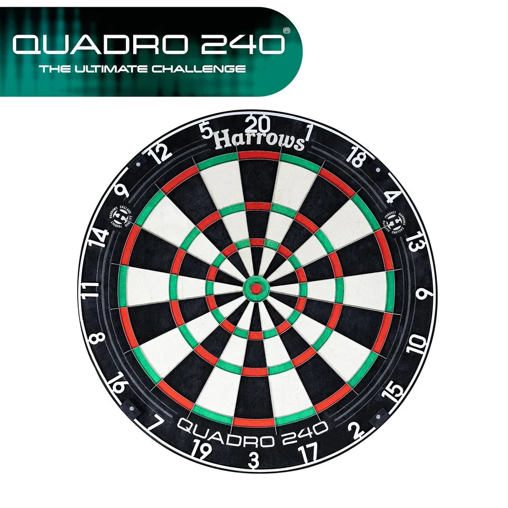 Harrows - Quadro 240 - Sisalový Terč Na Šípky - Direct Darts - 5