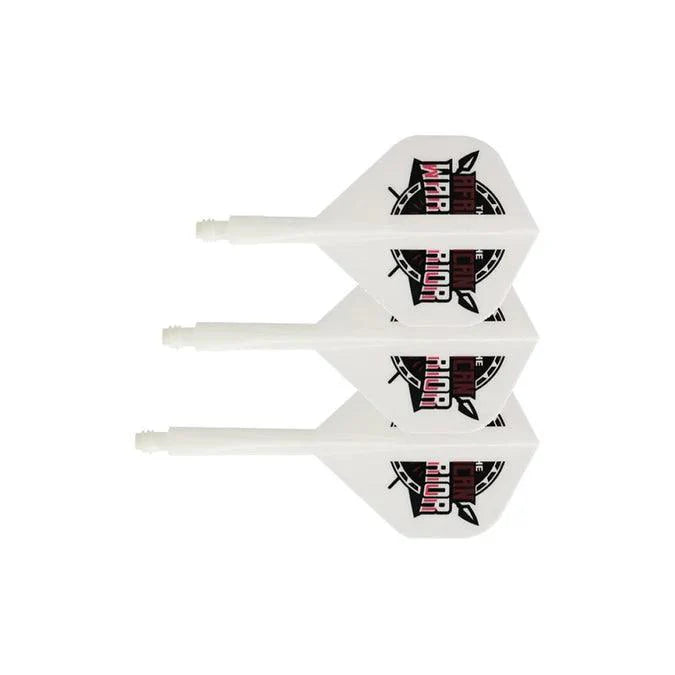 Condor - Axe A.W Inspiration2 - Biela - No2 - Jednodielny Násadka/Letky Na Šípky - Direct Darts - 2