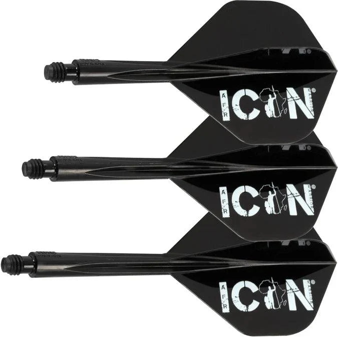 Condor - Axe African Warrior - Čierna - No2 - Jednodielny Násadka/Letky Na Šípky - Direct Darts - 2