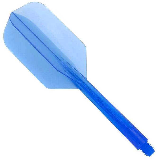 Condor - Zero Stress - Plain - Priehľadná Modrá - Slim - Jednodielny Násadka/Letky Na Šípky - Direct Darts - 1