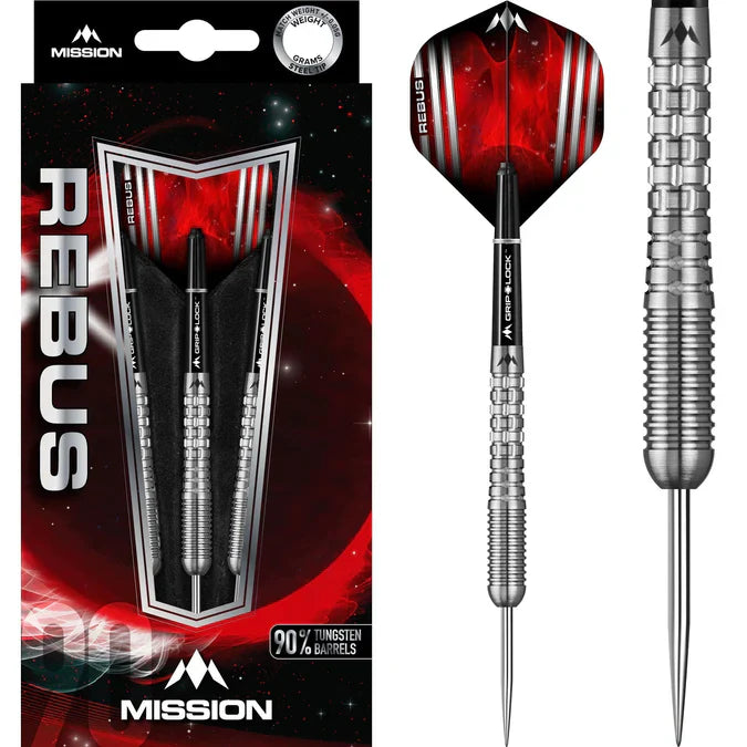 Mission - Rebus - M2 - Sada Steel Šípok - Direct Darts - 1