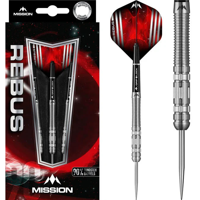 Mission - Rebus - M4 - Sada Steel Šípok - Direct Darts - 1