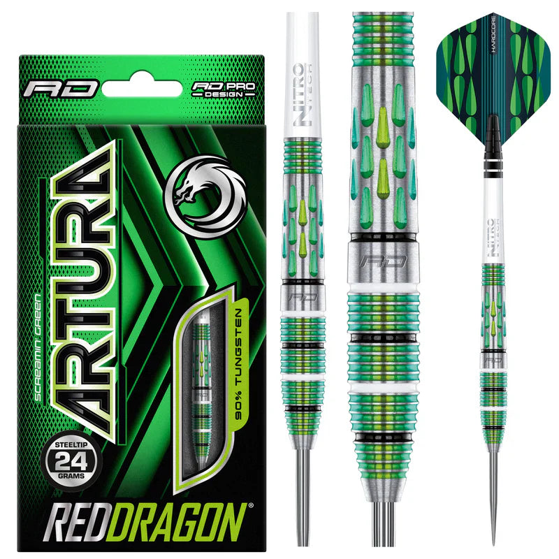 Red Dragon - Artura 2 - Sada Steel Šípok - Direct Darts - 2