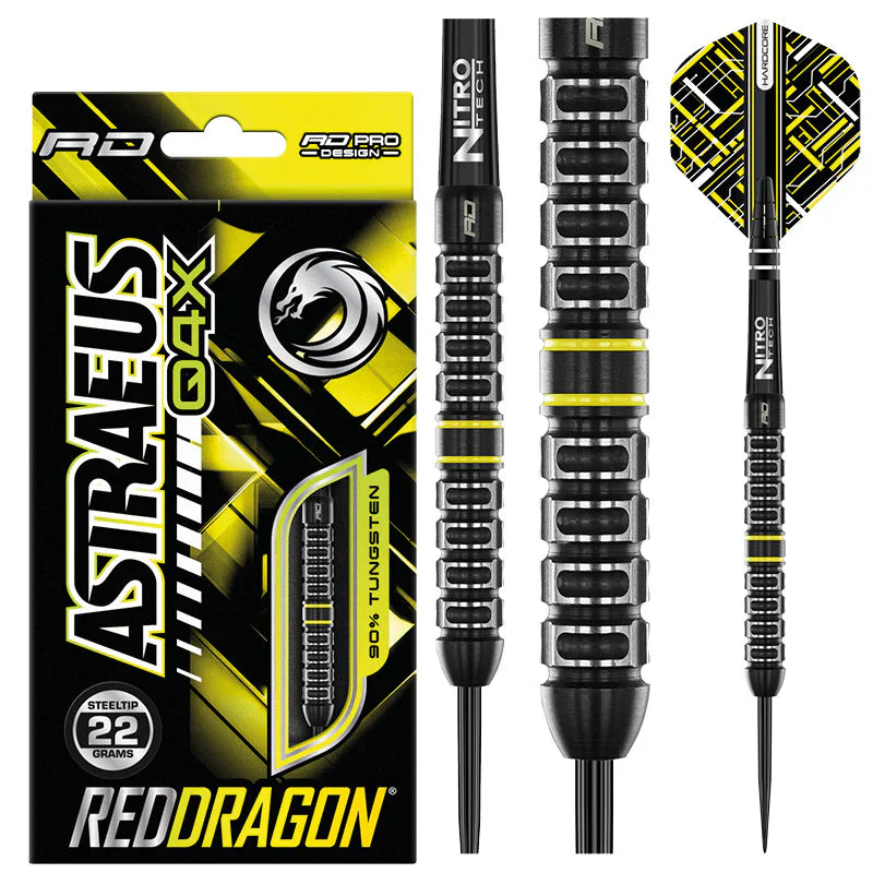 Red Dragon - Astraeus Q4X Parallel - Sada Steel Šípok - Direct Darts - 2