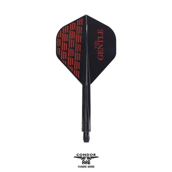 Condor - Axe The Gentle - Čierna - No2 - Jednodielny Násadka/Letky Na Šípky - Direct Darts - 1