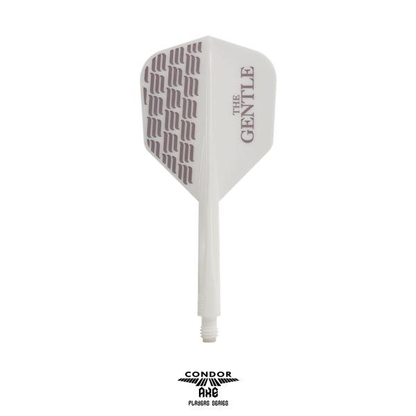 Condor - Axe The Gentle - Biela - No6 - Jednodielny Násadka/Letky Na Šípky - Direct Darts - 1