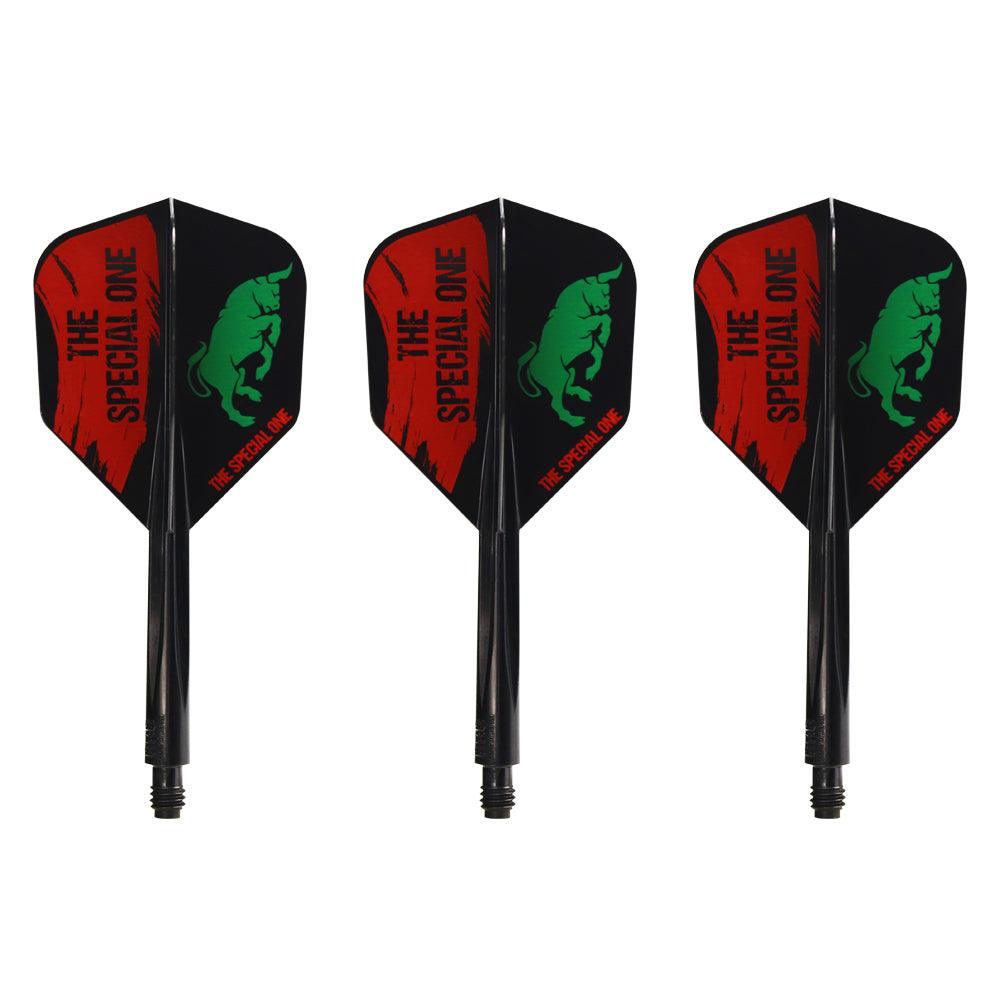 Condor - Axe Special One2 - Čierna - No6 - Jednodielny Násadka/Letky Na Šípky - Direct Darts - 1
