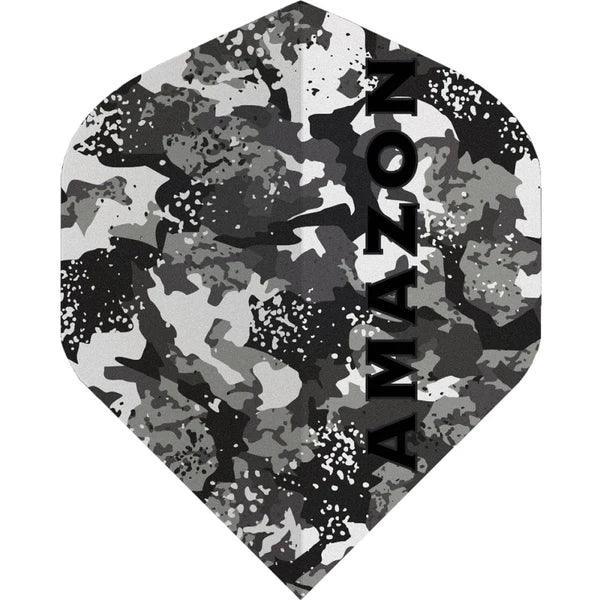 Amazon - Camo No2 Sivá - 100 Mikrón - Letky Na Šípky - Direct Darts - 1