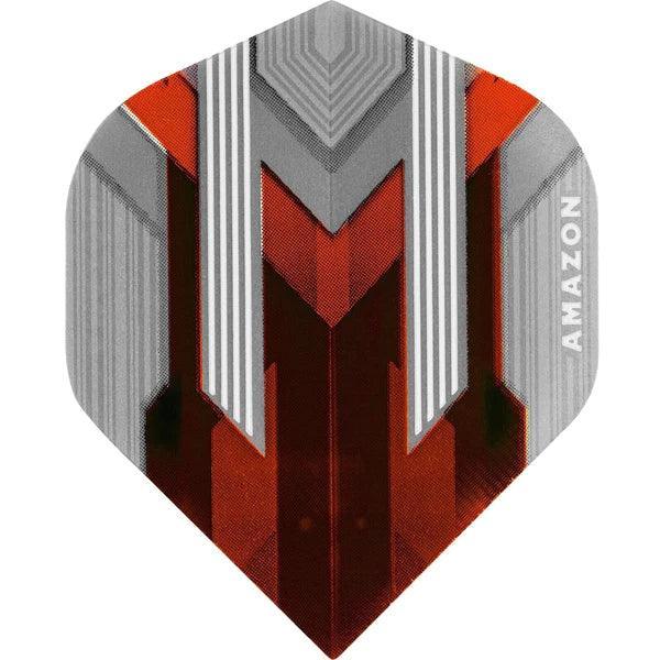 Amazon - Silver No2 Oranžová - 100 Mikrón - Letky Na Šípky - Direct Darts - 1
