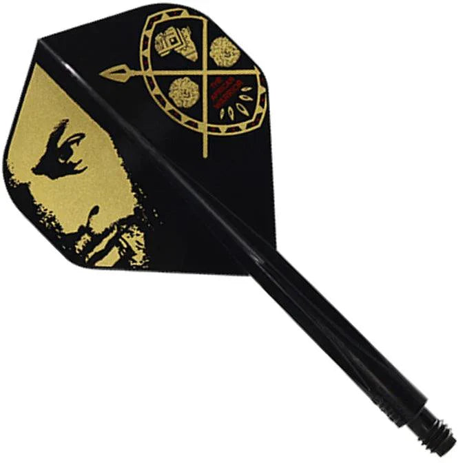 Condor - Axe A.W Inspiration3 - Čierna - No2 - Jednodielny Násadka/Letky Na Šípky - Direct Darts - 1