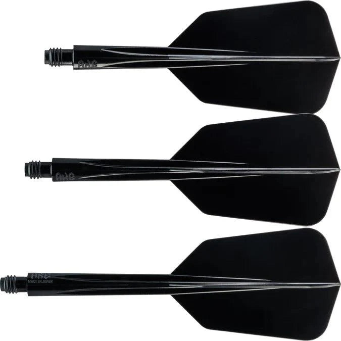 Condor - Axe Wing - Čierna - Slim - Jednodielny Násadka/Letky Na Šípky - Direct Darts - 2